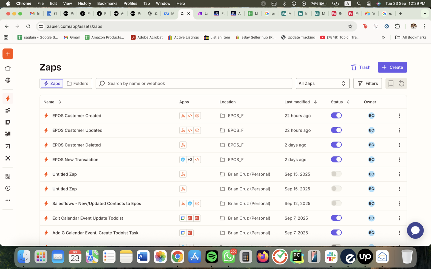 EPOS, Salesforce & Todoist Zapier Integration (POS Sync)